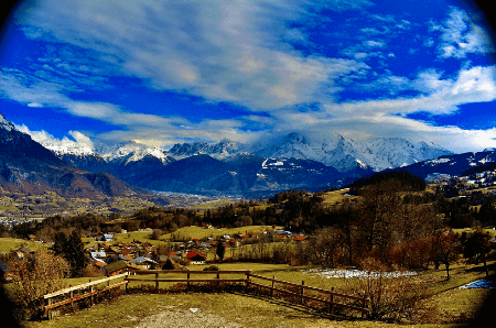 Various colour of Mountains