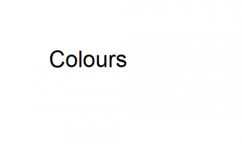 Colours