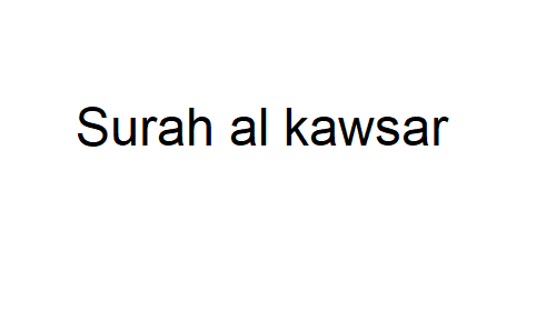 Kawsar