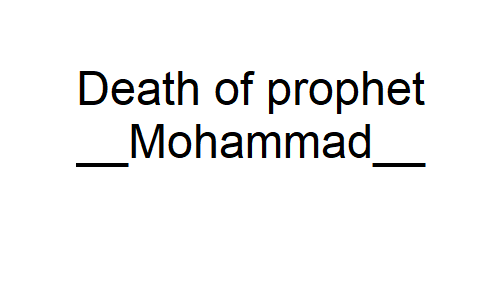 Mohammad