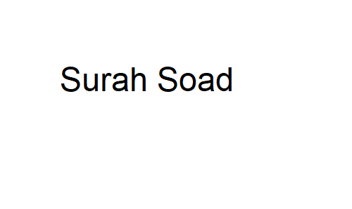 Surah Soad